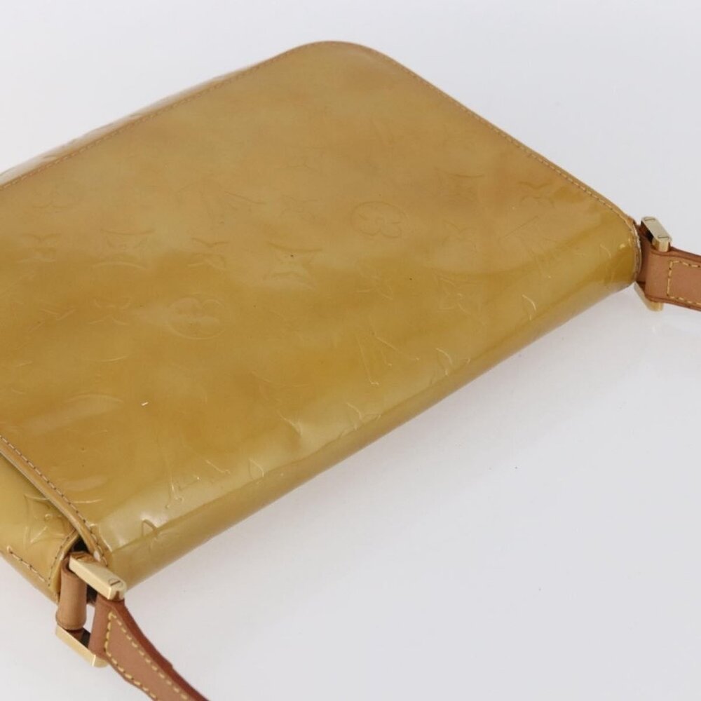 Authentic LOUIS VUITTON Monogram Vernis Thompson Street Bag Beige M91301 LV - Picture 13 of 16